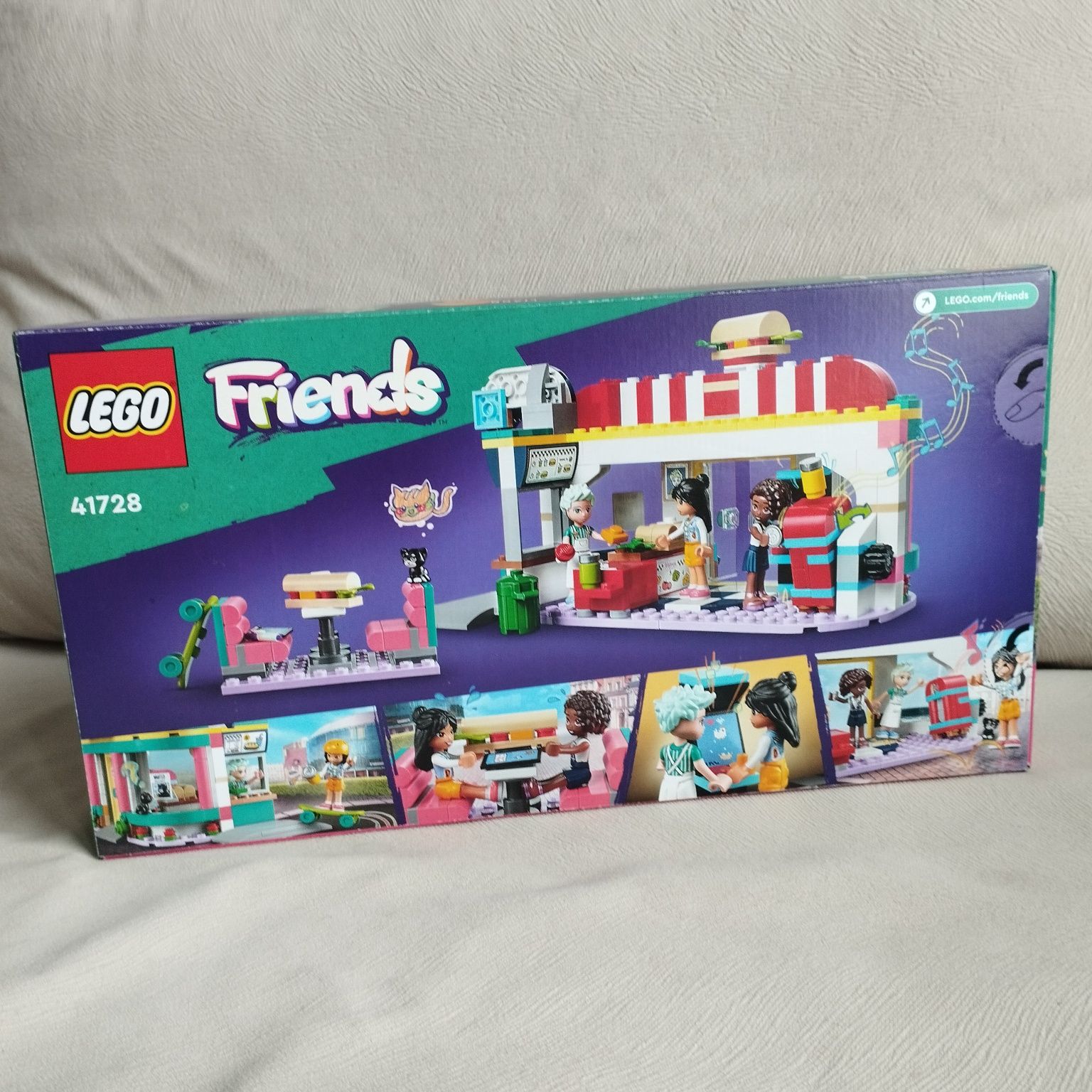 NOWE LEGO Friends 41728 Bar w śródmieściu Heartlake