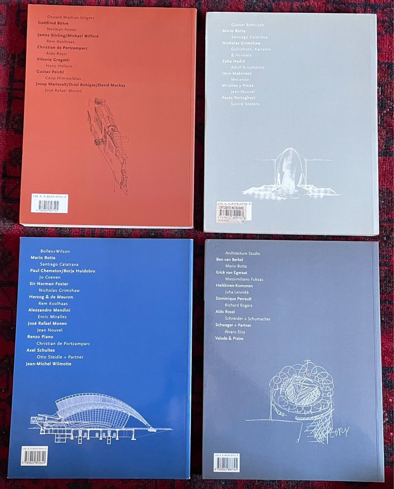 4 livros arquitetura contemporanea