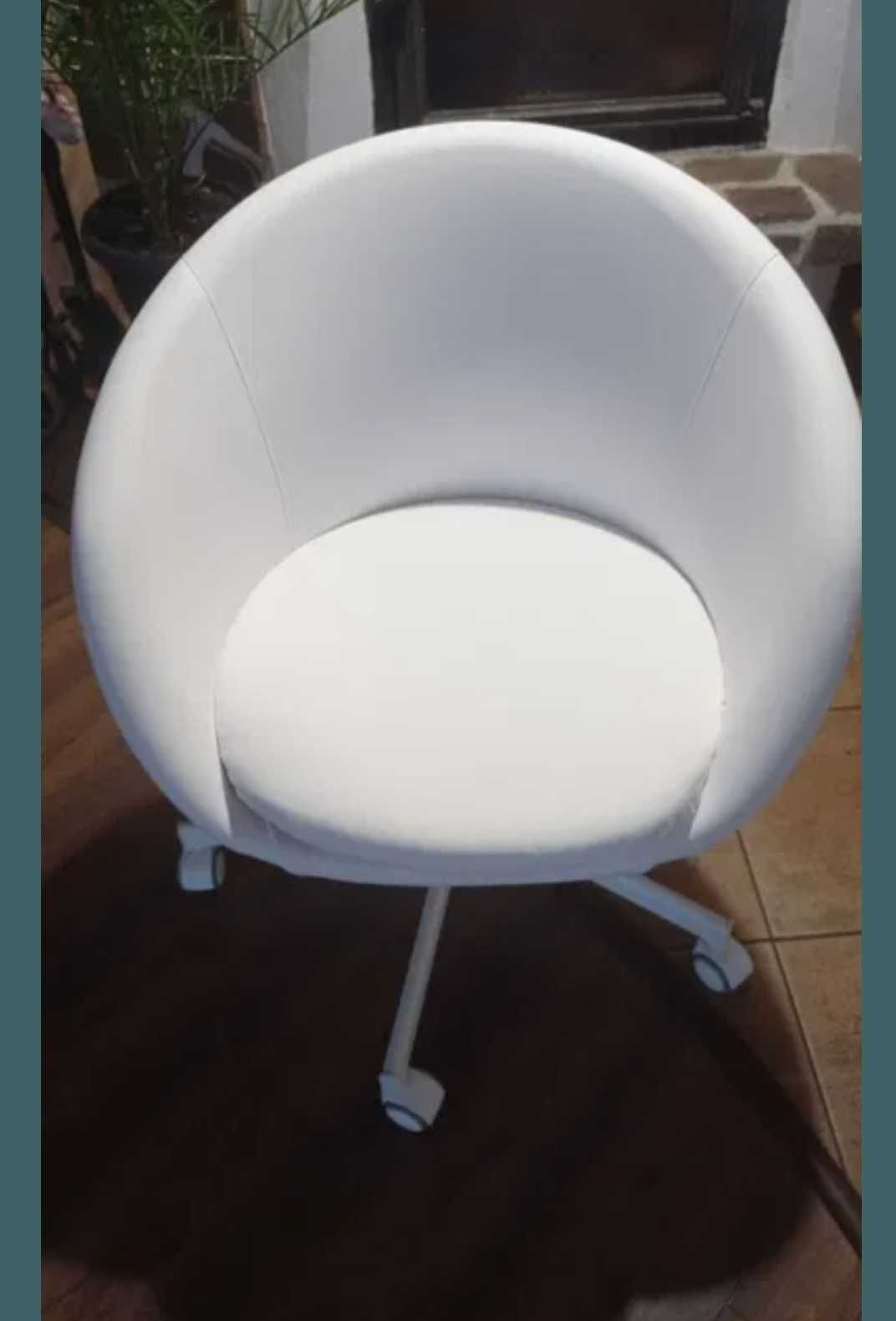 Fotel skruvsta ikea Eco skóra
