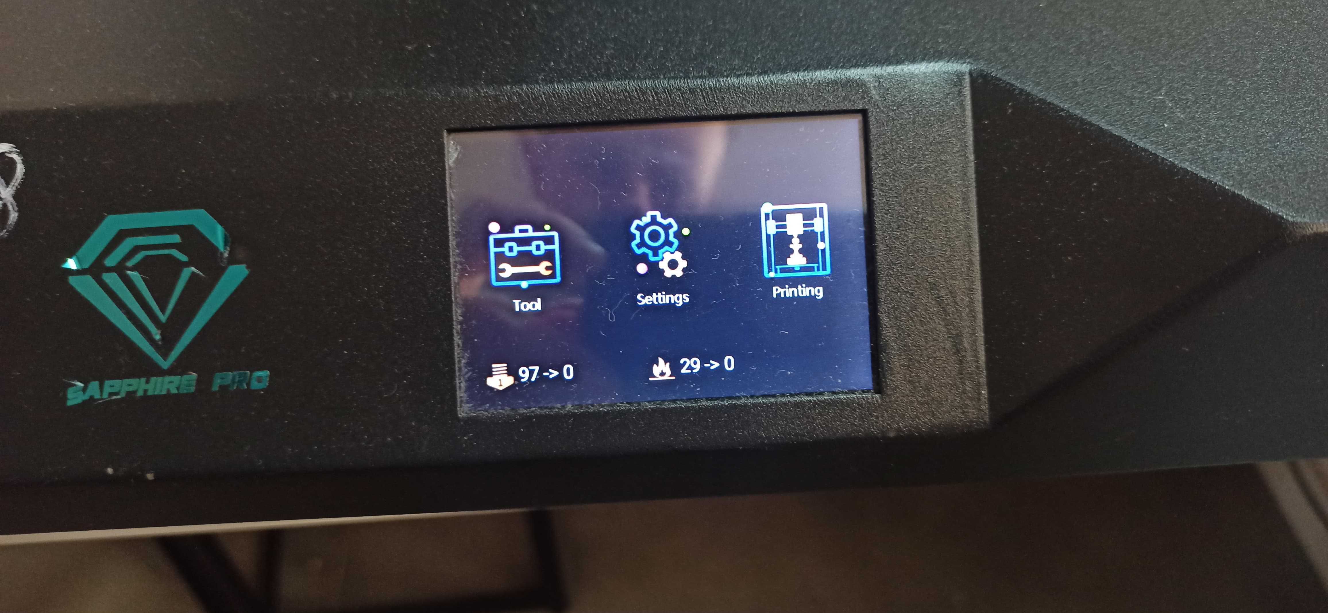 Drukarka 3D Sapphire Pro w bardzo dobrym stanie