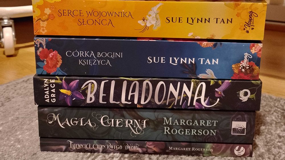 Zestaw Fantastyka, romantasy. Marah Woolf Trzy Czarownice Siostra Nocy