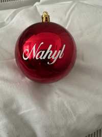 Bola de natal personalizadas