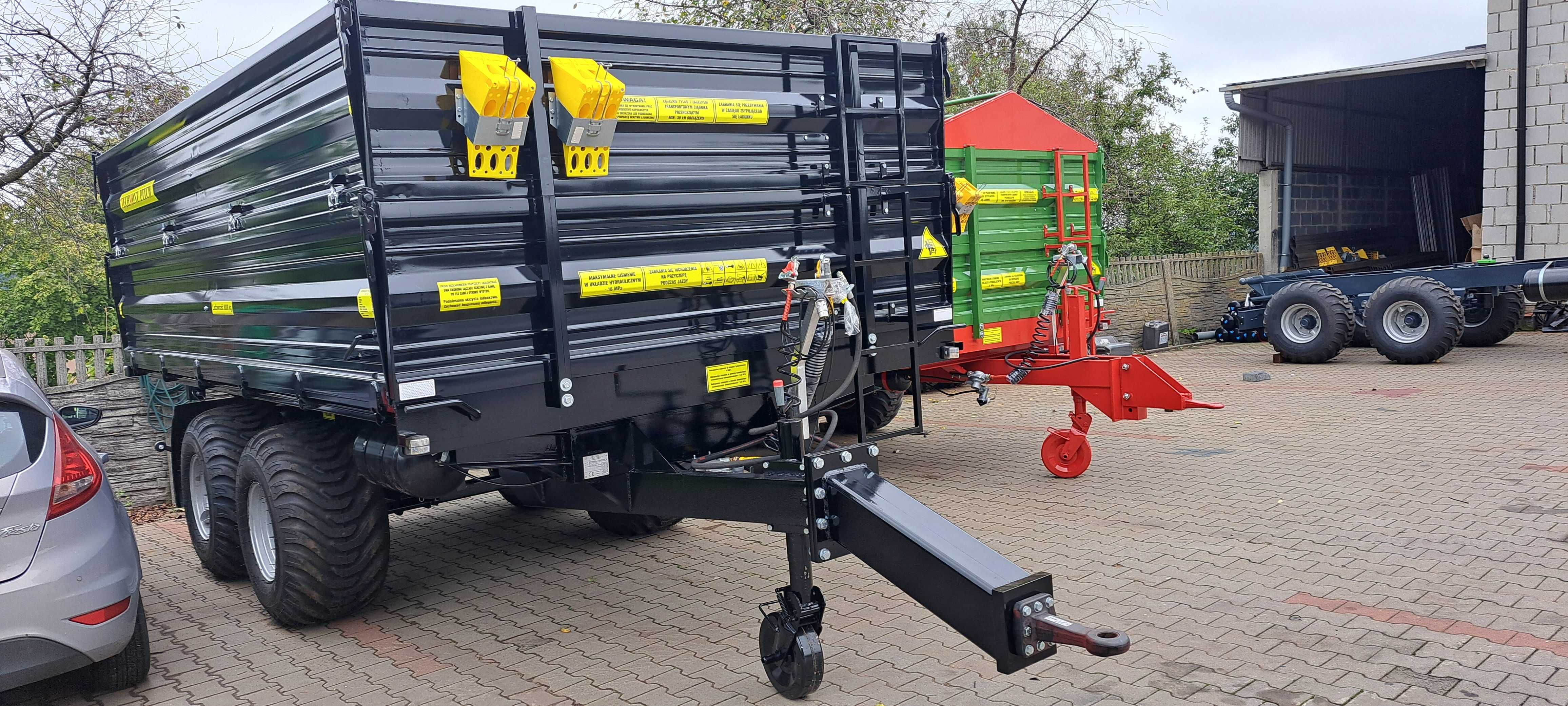Przyczepa dwuosiowa Tandem TECHMONT PTTCW310 10T