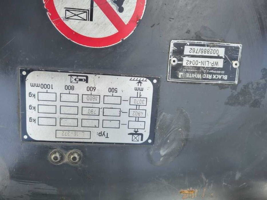 Wózek widłowy używany Linde L16 paleciak elektryczny z masztem TRIPLEX