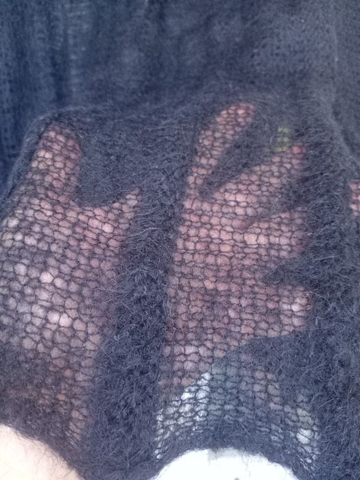 Легка тепла мохерова кофта