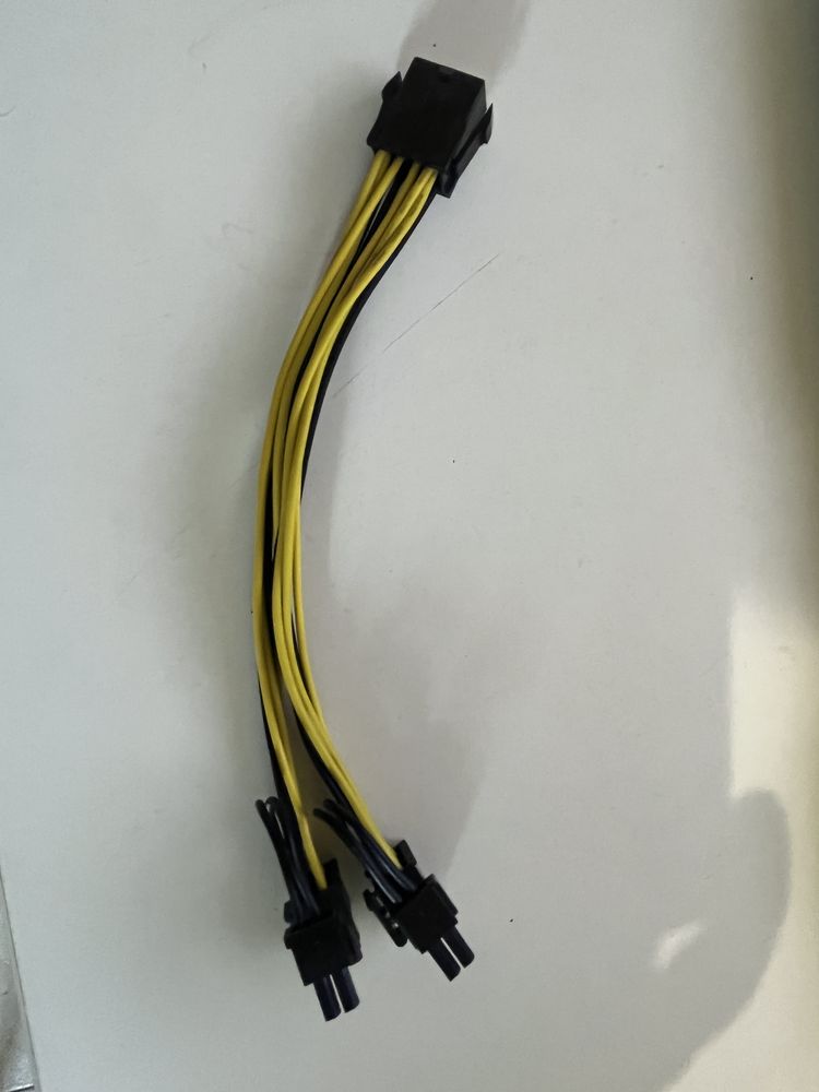 GPU 8 pin to 2x 6+2 pin PCI-e переходник питания для видеокарт