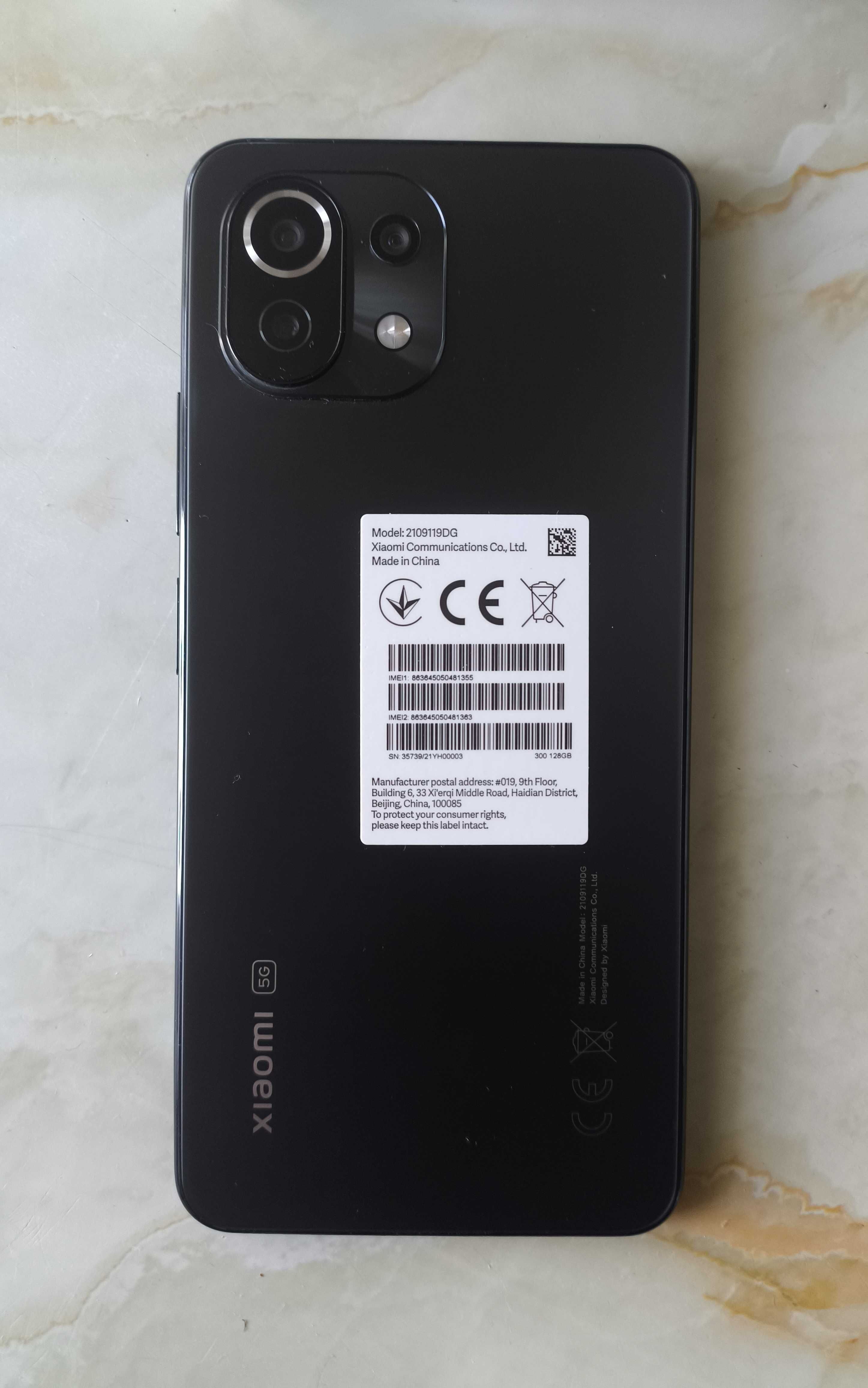 Smartfon Xiaomi 11 lite 5g Truffle Black