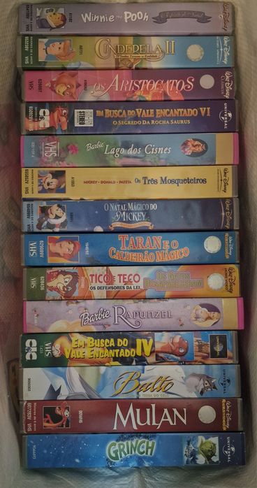 Vários Filmes VHS