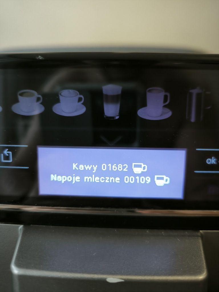 Ekspres Siemens EQ6 Plus s100 polskie menu