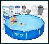 Basen Bestway Steel Pro 3,66 x 76 cm – zestaw PREMIUM!