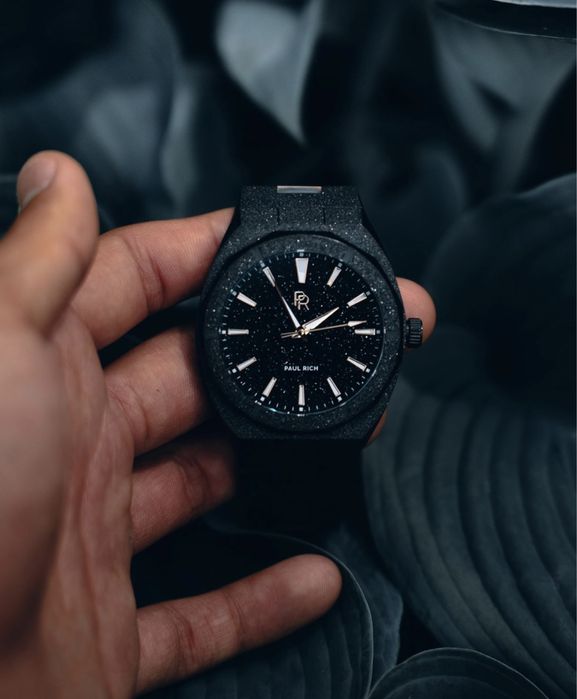 Relogio Paul Rich Frosted Star Dust Preto 42mm