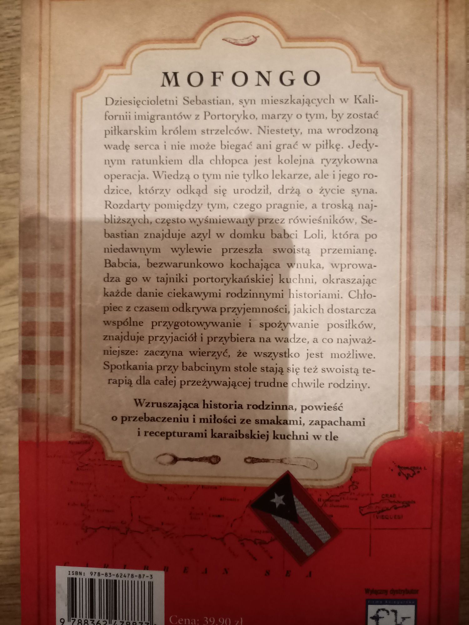 Książka pt " Mofongo" Cecilia Samartin
