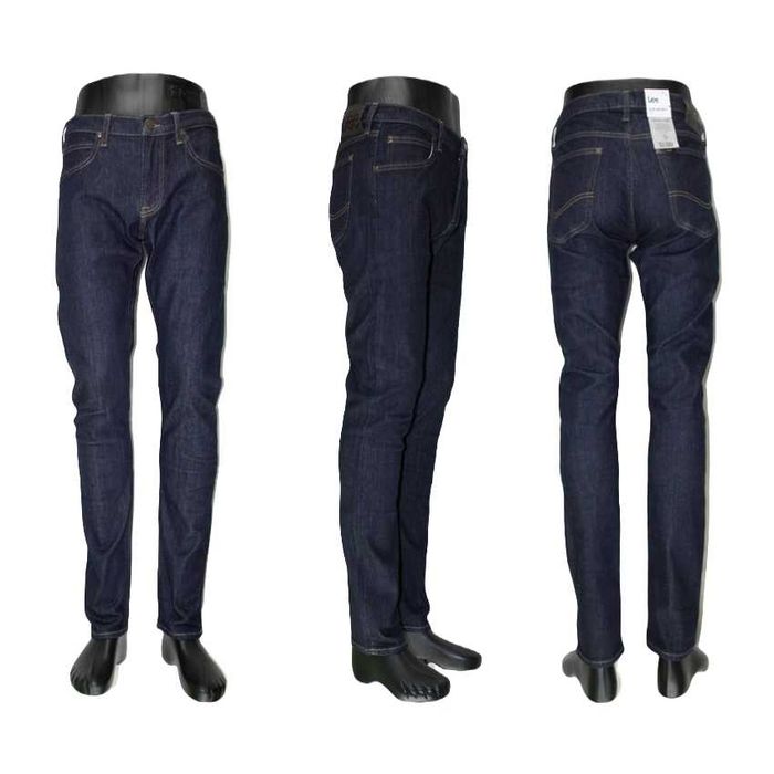Męskie jeansy Lee Luke - Slim Tapered - W38/L34 - L719PX36 Rinse nowe