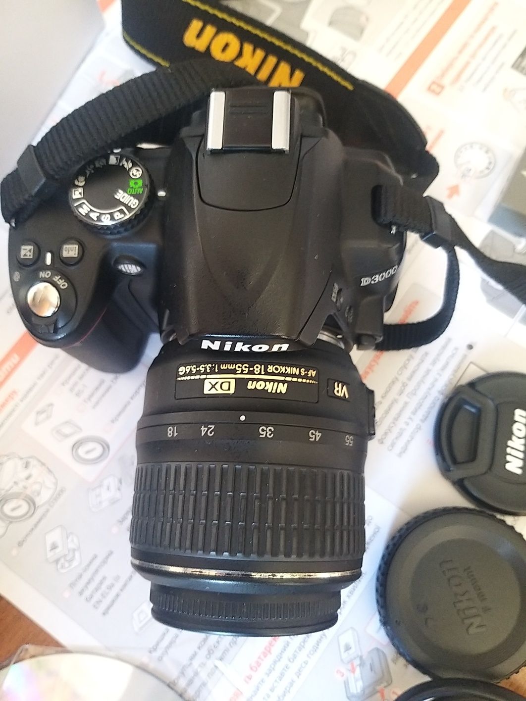 Фотоаппарат Nikon D3000 18-55