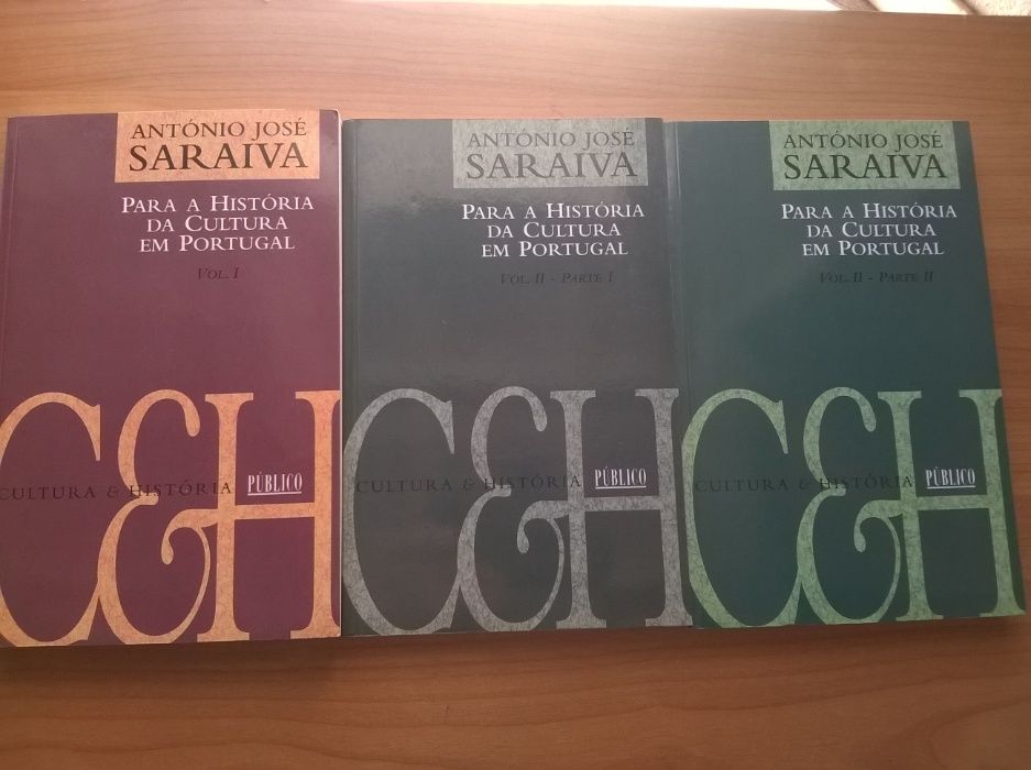 Para a História da Cultura em Portugal (3 vols) - António José Saraiva