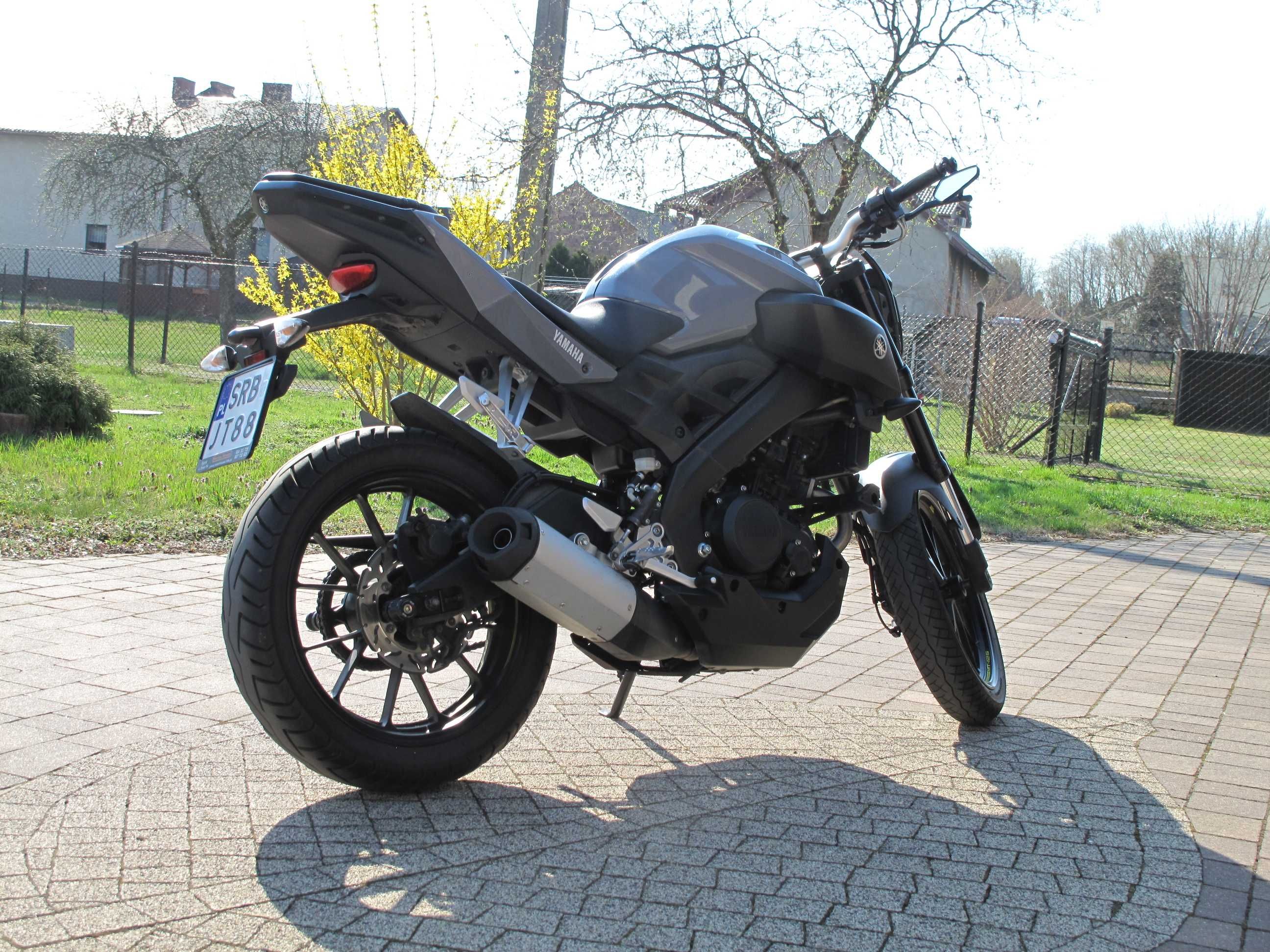 Yamaha MT-125 | 2016 | Gotowa do jazdy | Pierwszy właściciel w PL