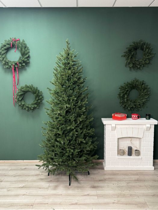 Новорічна ялинка 1.8–2.3 м | Густа, пишна| Купити ялинку штучну| декор