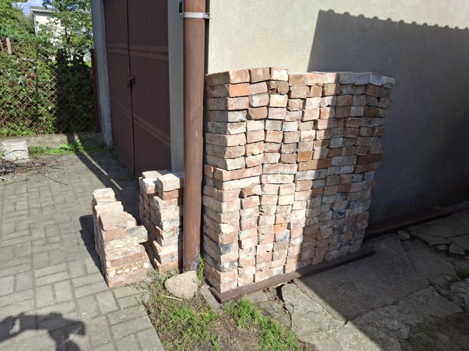 Cegła czerwona z rozbiórki