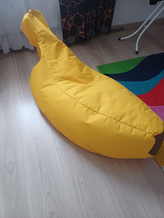 Pufa banan do wyczyszczenia