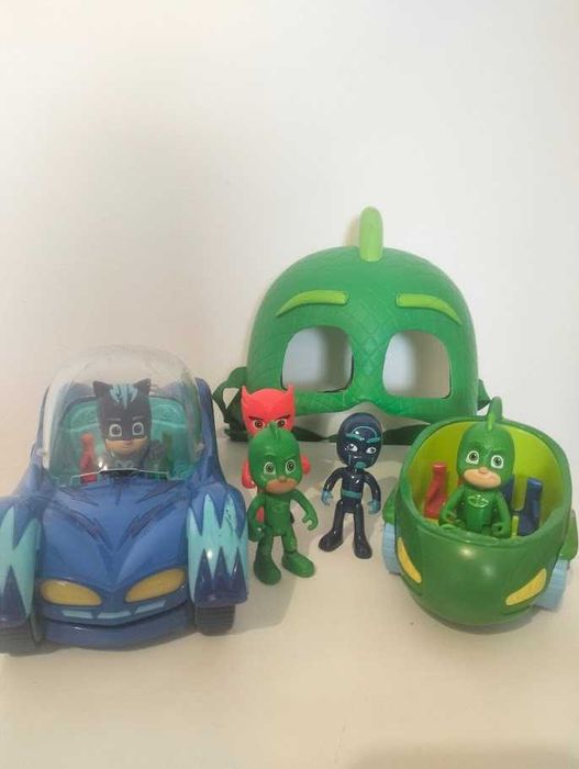 PJ Masks veículos e figuras