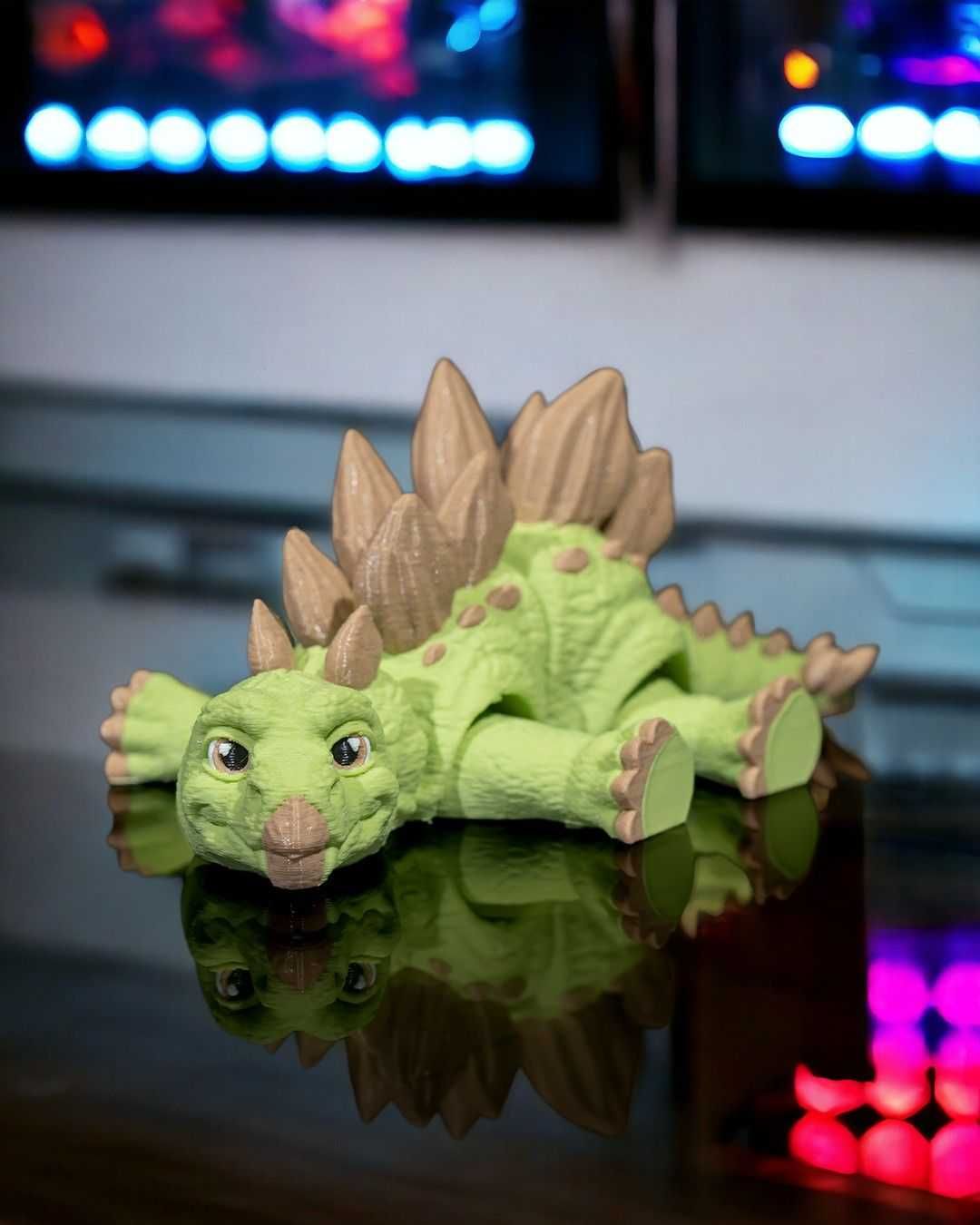 Ruchomy Dinozaur - Różne kolory - Wydruk 3D - Różne ceny