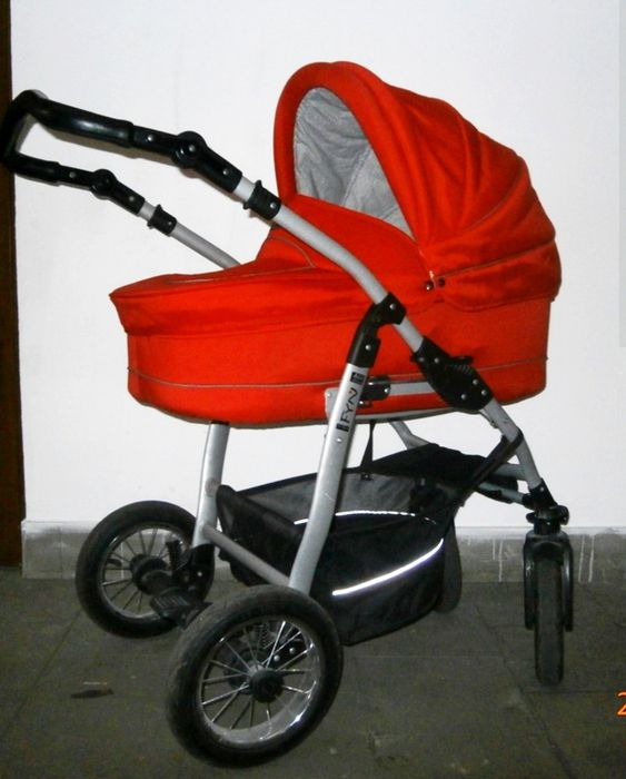 Wózek 2w1 gondola i spacerówka Jedo Fyn AluLine +Adaptery Maxi Cosi!