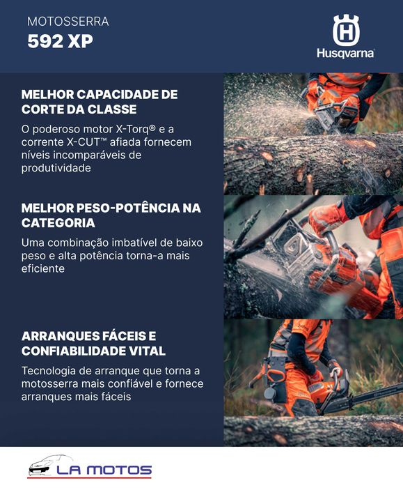 Motosserra Husqvarna 592 XP