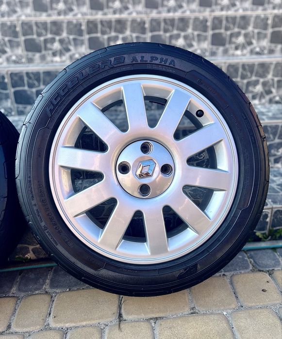 Колеса в зборі 4х100 r16 зима Рено Clio Megane Scenic ZOE Logan Dacia