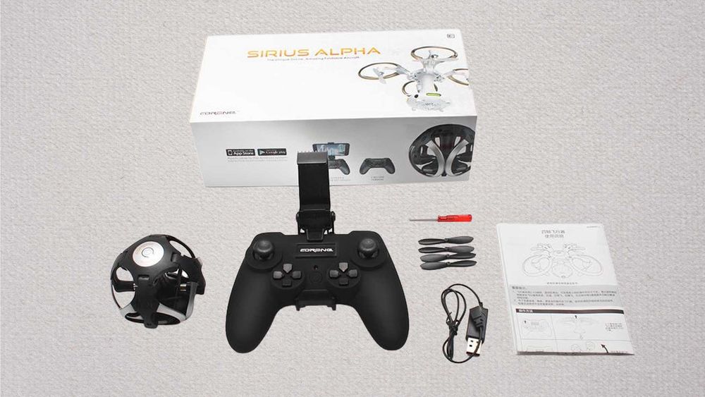 Квадрокоптер Sirius Alpha 415 з WiFi камерою, складний дрон