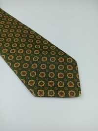 Harmont & Blaine jedwabny krawat zielony kwi06