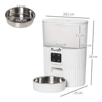 Comedouro Automático para cão ou é oferta de resguardado com rede