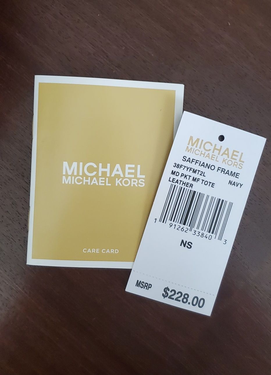 Mala de mão Michael Kors Genuína Nova