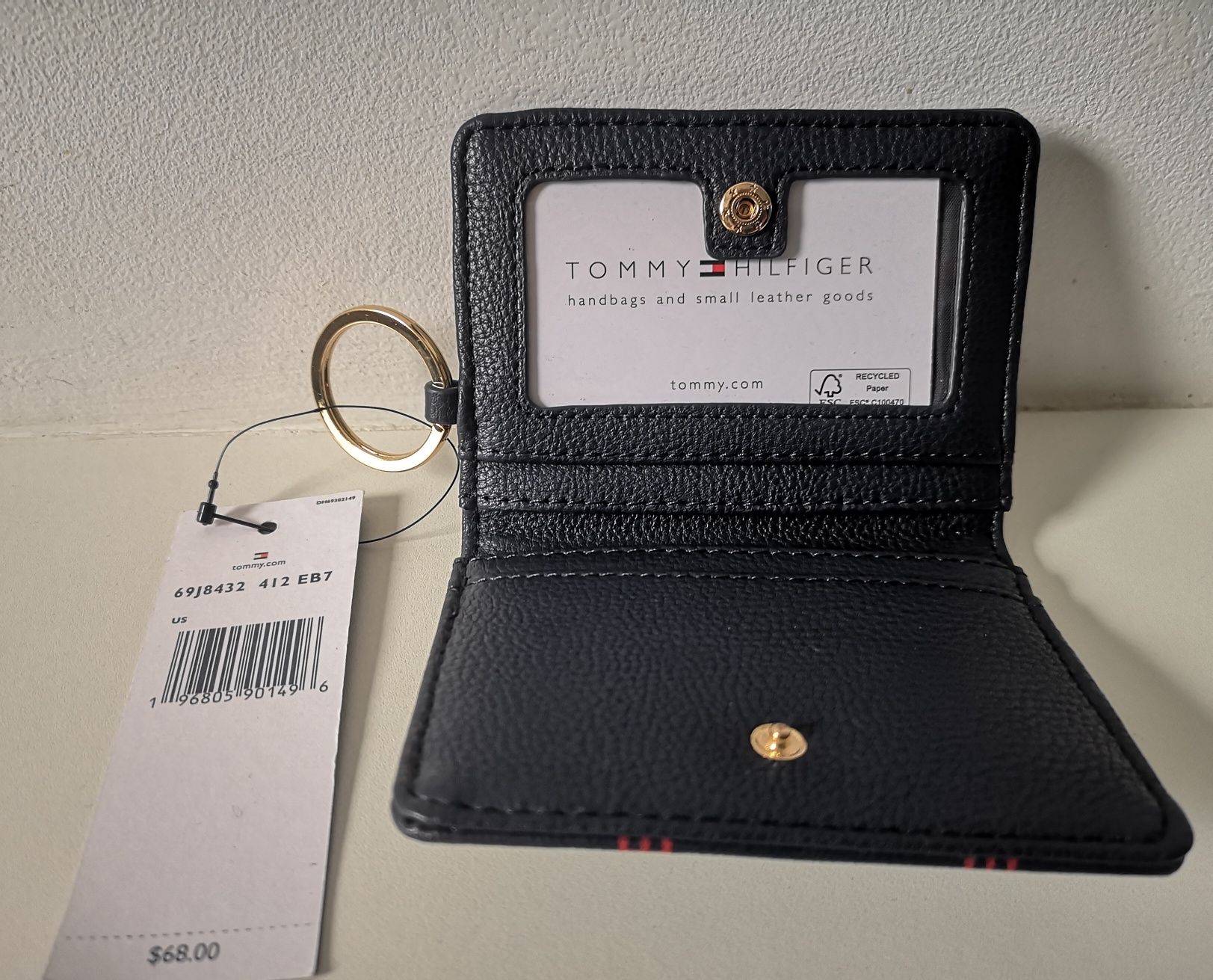 Nowy porfel / etui na karty na breloczku Tommy Hilfiger