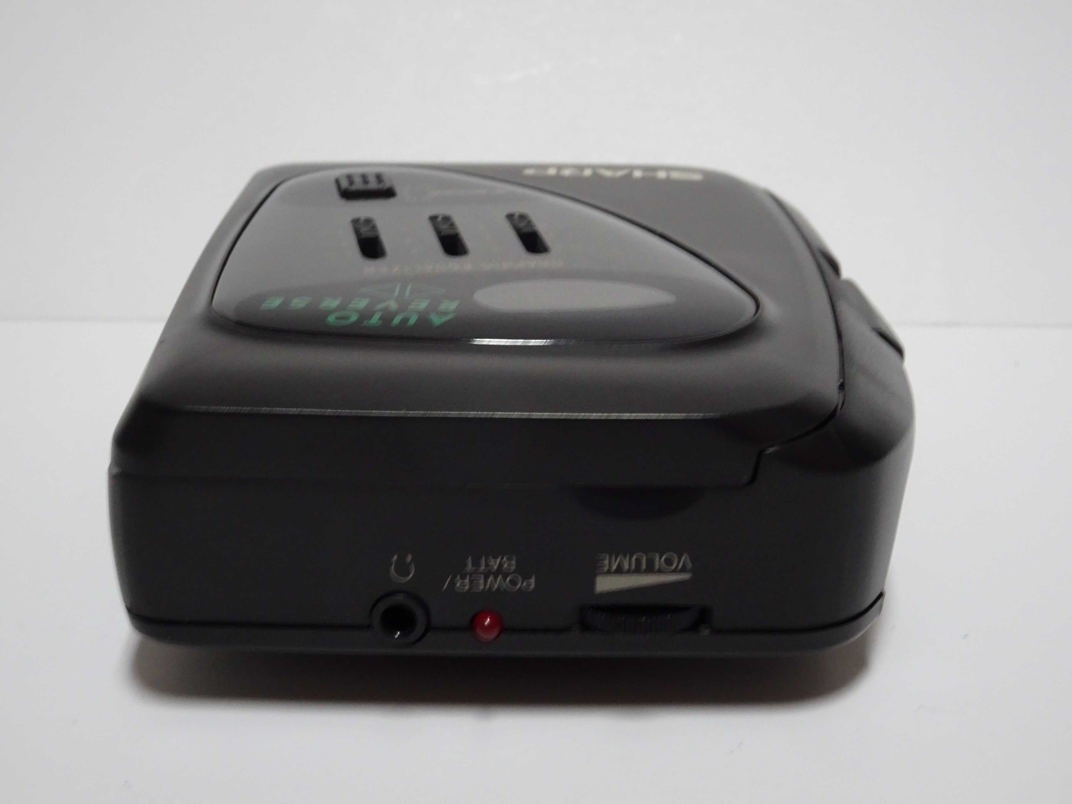 NOWY Walkman SHARP JC-213X(BK) AR / EQ , Odtwarzacz Kasetowy - 1998r