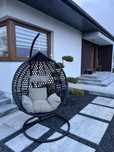 Fotel wiszący kokon ogród balkon taras dowóz! Hamak hustawka