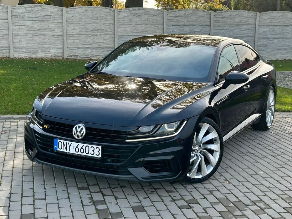 Volkswagen Arteon 2017r 2.0biturbo 240KM R-line Radar Alu 19 DSG Skóra Zamiana