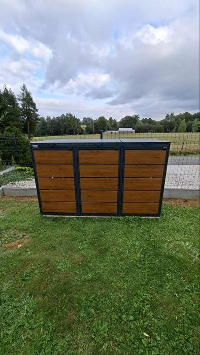 Zabudowa koszy na śmieci  240l