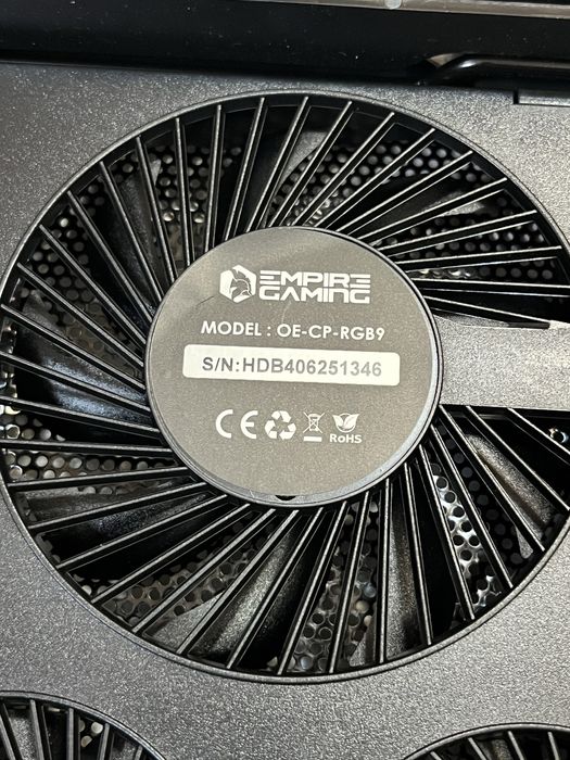 Подставка для ноутбука с охлождерием Empire Caming OE-CP-RGB9