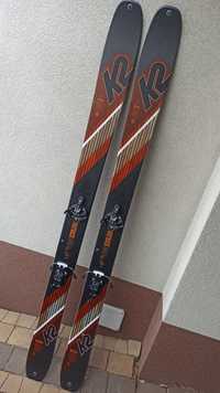 Narty K2 Wayback 106 172cm + alpinist narty skiturowe - freeride