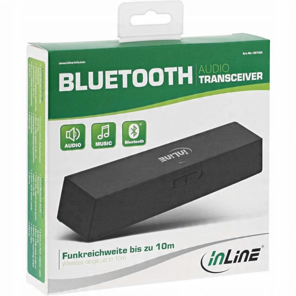 Inline Audio Nadajnik/Odbiornik, Bt 5.0, Aptx Ll, Jack + Toslink