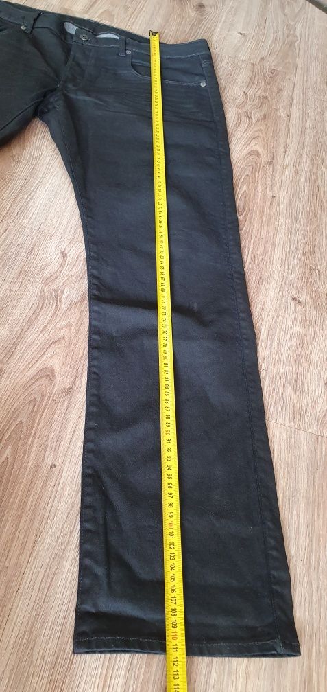 G Star Raw spodnie męskie woskowane  rozmiar W38 LL34 wymiary na foto