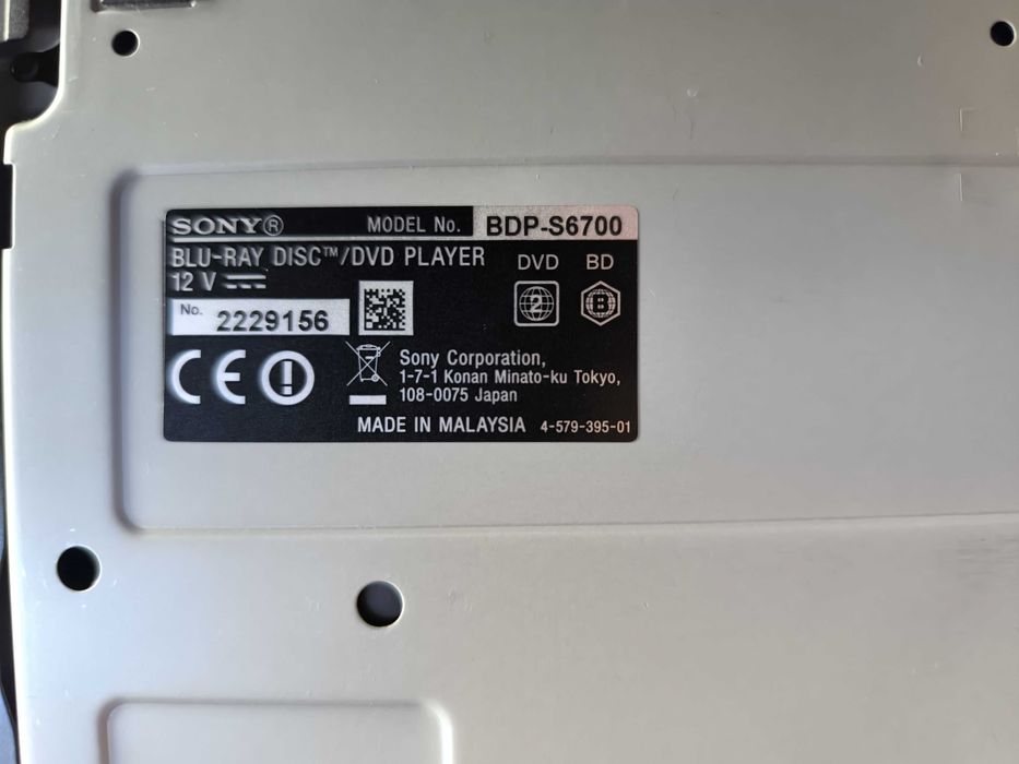 Odtwarzacz Blu-ray Sony BDP-S6700 4K