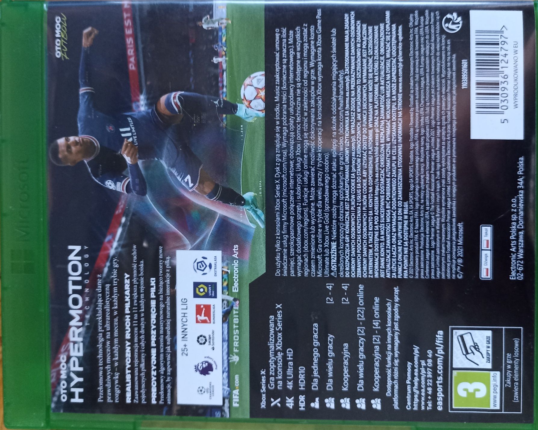 Fifa 22 Xbox Series X • Xbox One+ kod na zniżke 30%