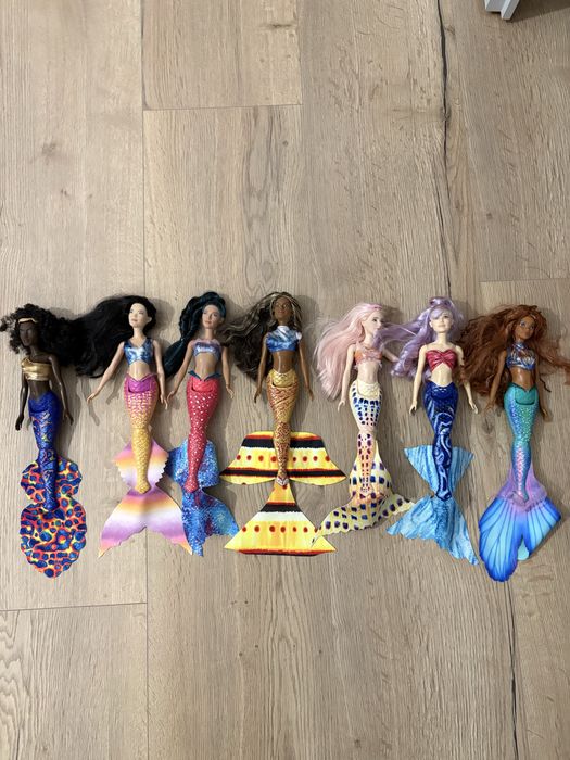 Arielka z siostrami z filmu Mała syrenka