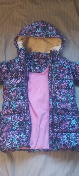 Куртка зимова на дівчинку р.92