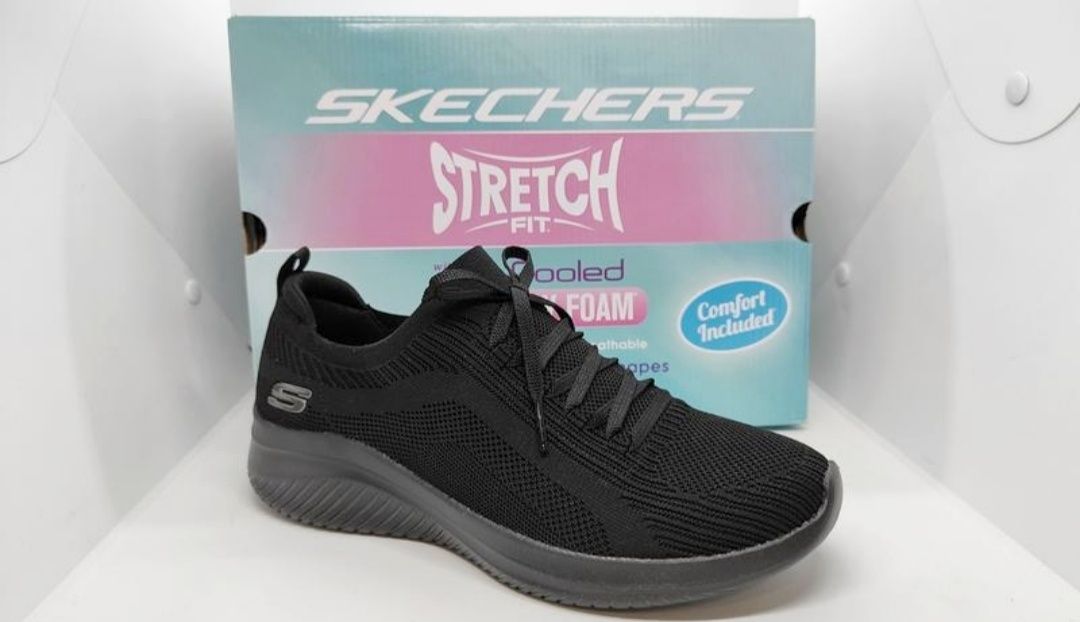 Дышащие стрейч 27,5см кроссовки Skechers Go Walk 6 оригинал