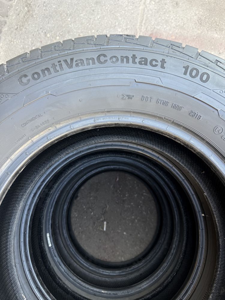 Opony Continental 215/75r16C 116/114r ContiVanContact 100 4szt Bus 7mm