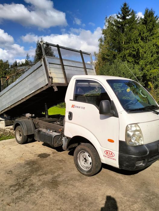 Kia K2500  Wywrotka 3,5 t. Kia K2500 po remoncie, kiper 3 str. koła bliźniaki