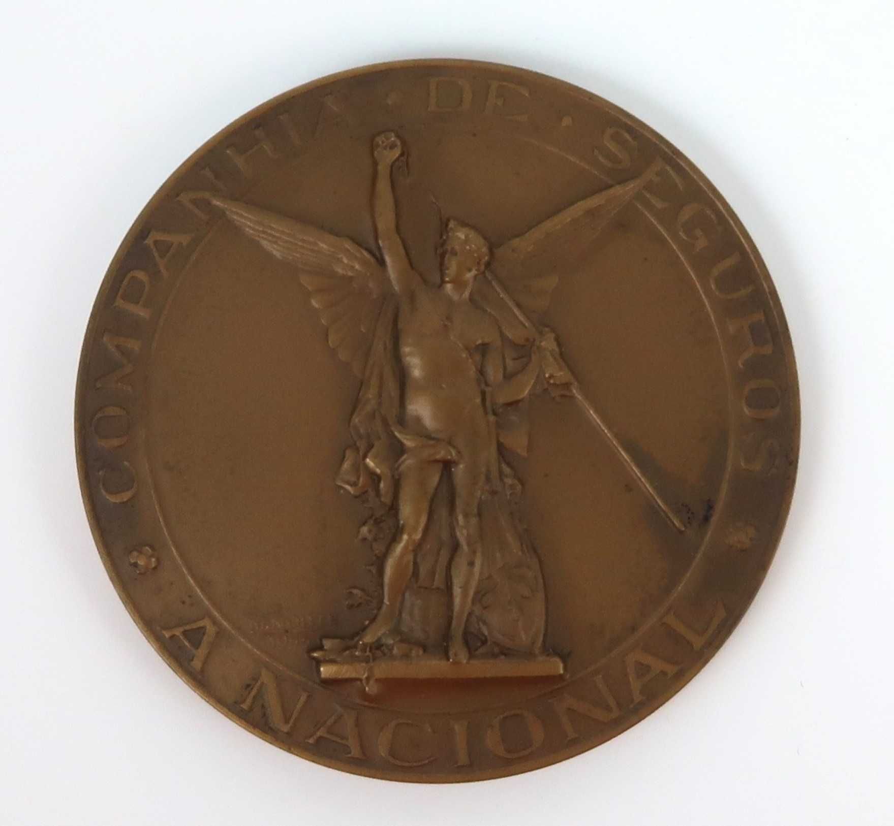 Conjunto de 3 medalhas Historias em bronze, CADA