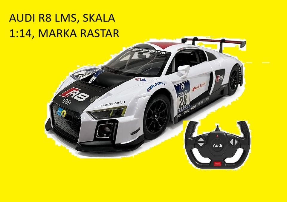RASTAR Audi R8 LMS 75300